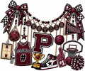 Mustang Basketball Chain & Bows