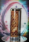 20oz Stainless steel snow globe tumble / Bee