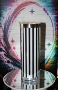 20 oz stainless steel snow globe tumbler
