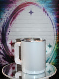 Stainless steel mug/ White