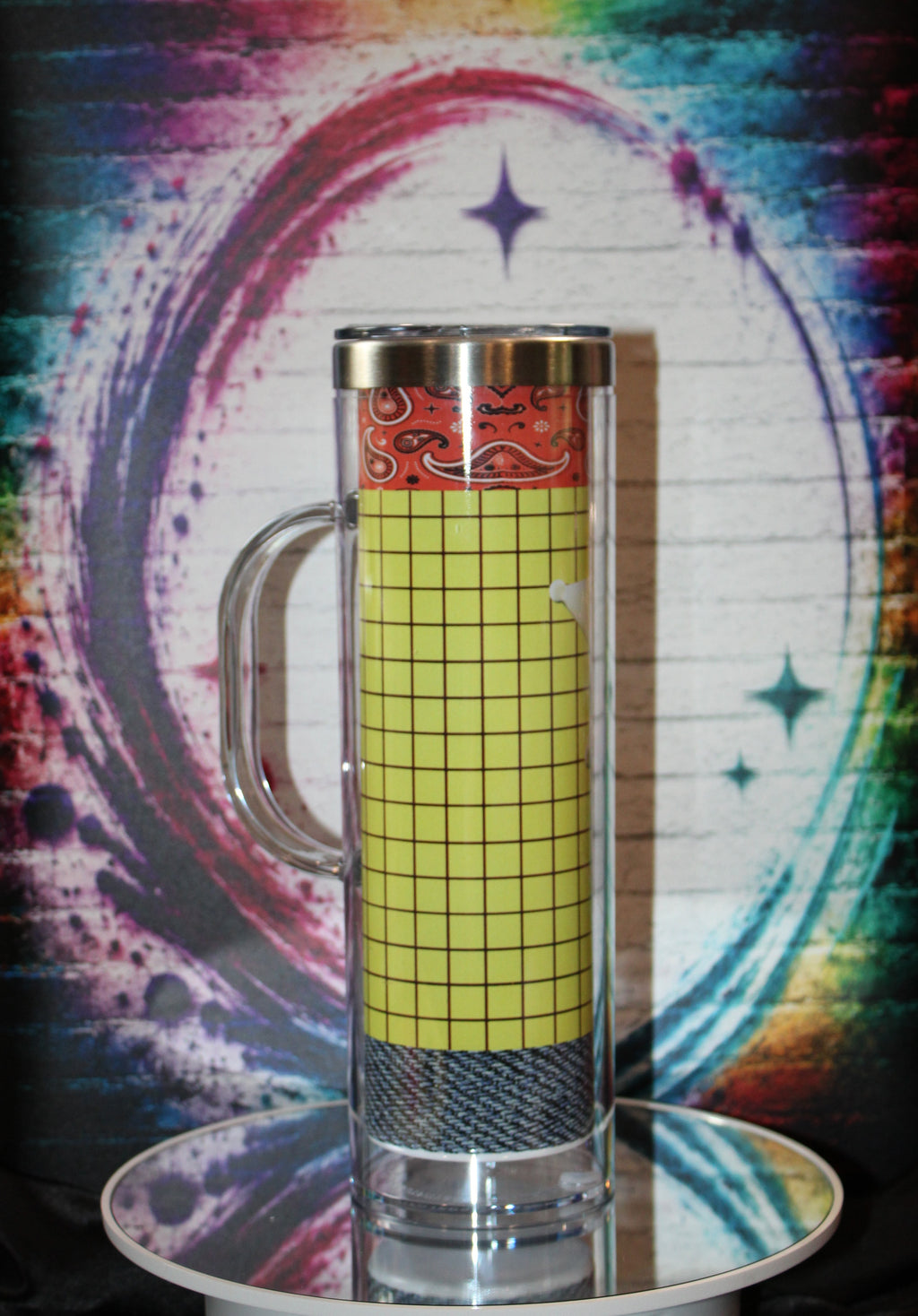 20oz Stainless steel snow globe tumbler / Toy