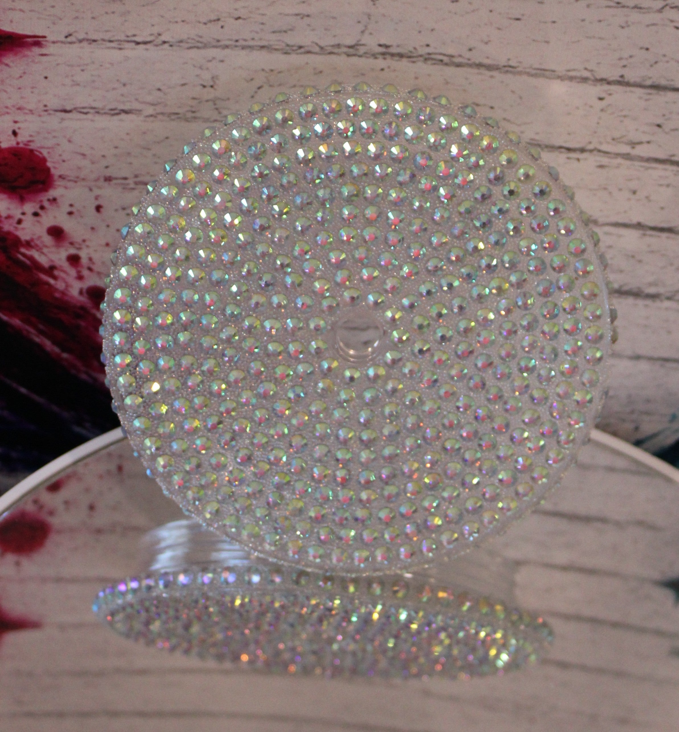 24 oz Acrylic replacement lid - White