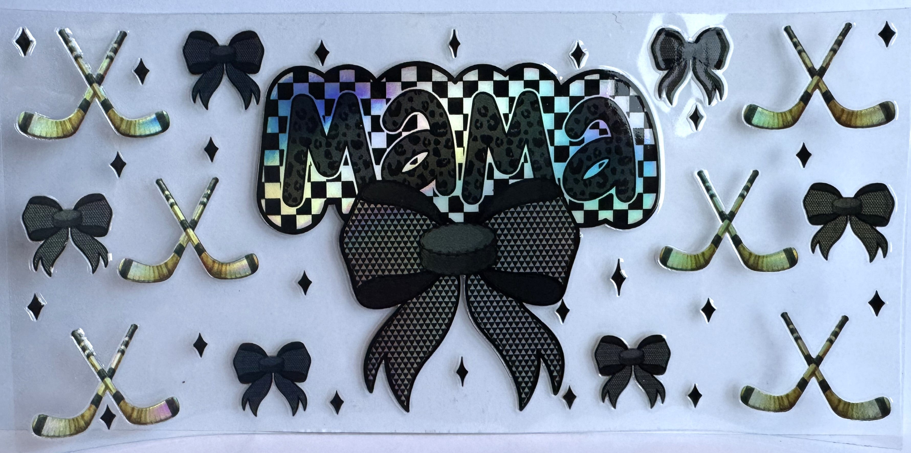 Hockey Mama with Bows (5)